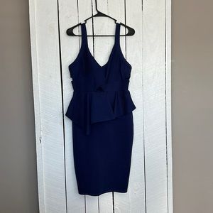 Blue Bodycon Dress